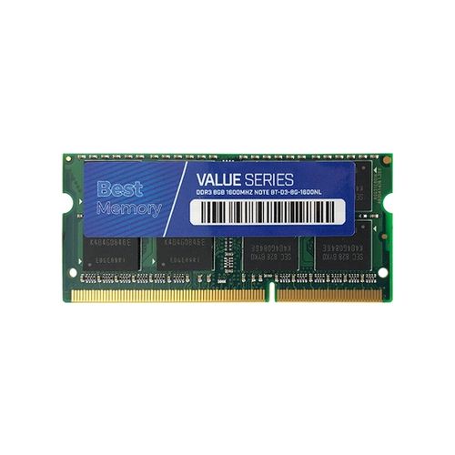 Memória Ram Notebook Best Memory 8GB DDR3 udimm 1600Mhz - BT-D3-8G-1600nl