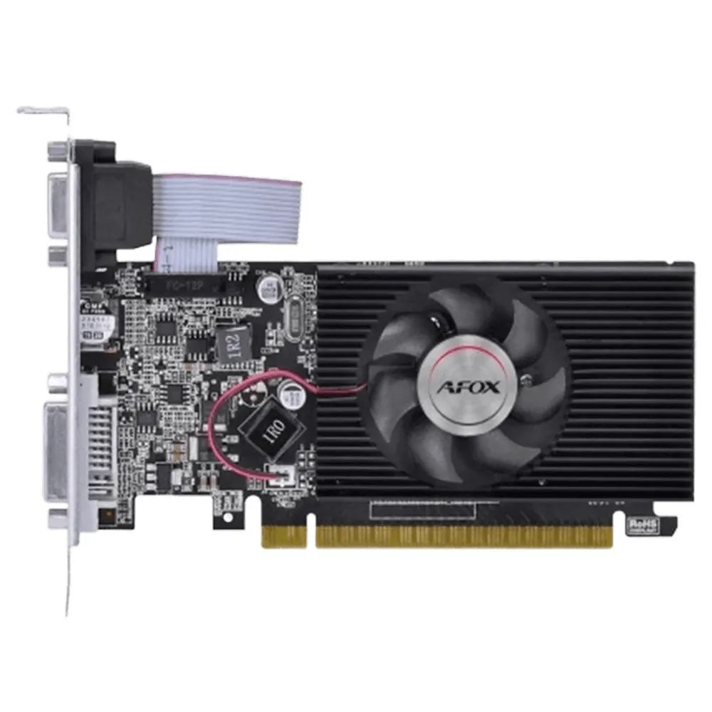 Detalhes de Placa de Vídeo Afox Geforce GT 210 1GB DDR3 64 Bits HDMI DVI VGA AF210-1024D3L8