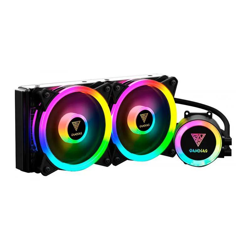 Water Cooler Gamdias Chione M2-240 Lite ARGB 240mm Intel AMD