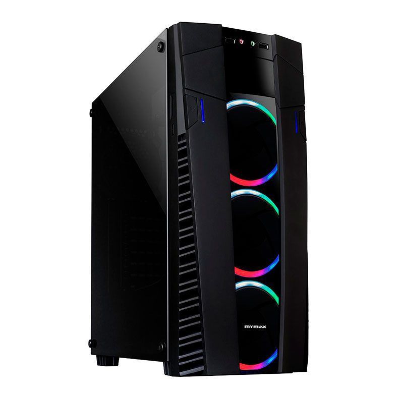 Detalhes de Gabinete Gamer Mymax Eclipse USB 3.0 RGB LED MCA-FC-EC09A/RGB