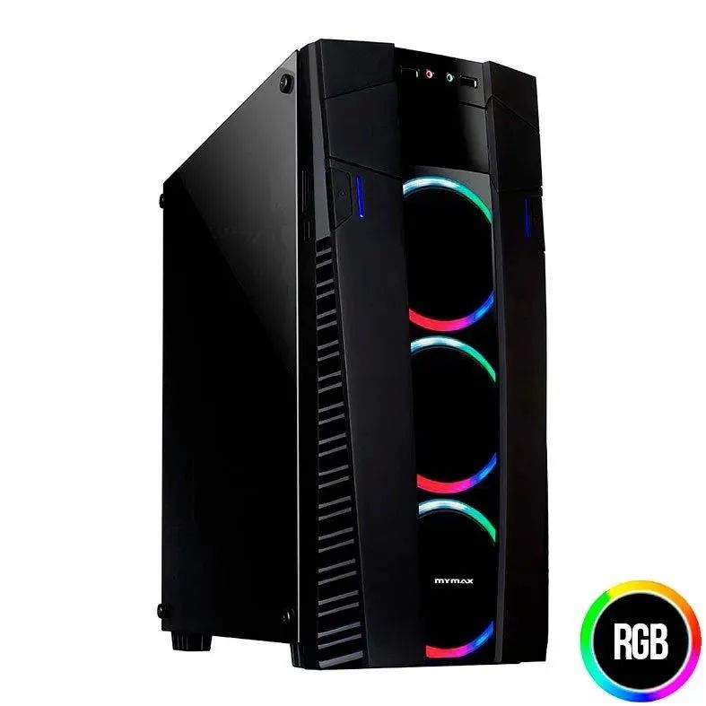 Gabinete Gamer Mymax Eclipse USB 3.0 RGB LED MCA-FC-EC09A/RGB