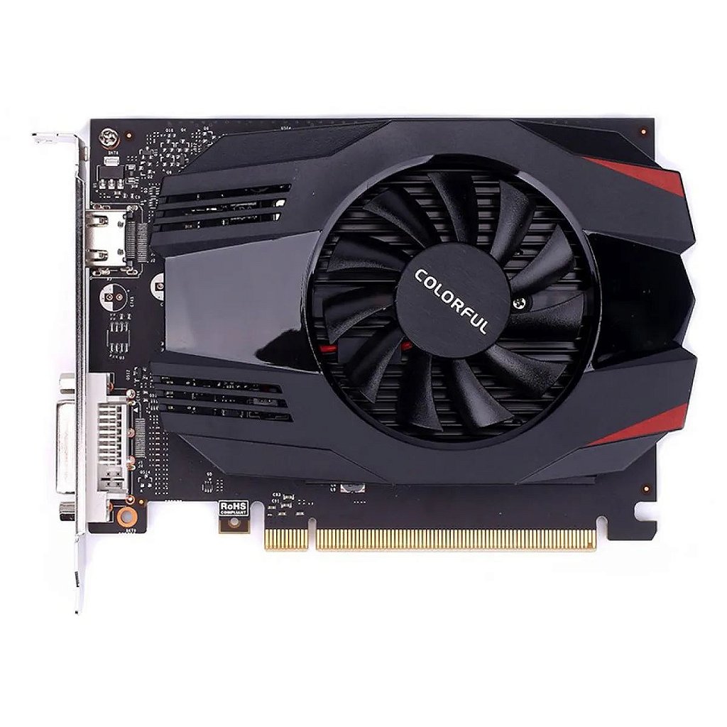 Detalhes de Placa de Vídeo Colorful GeForce GT 1030 2GB GDDR5 64Bit GT1030 2G V4-V
