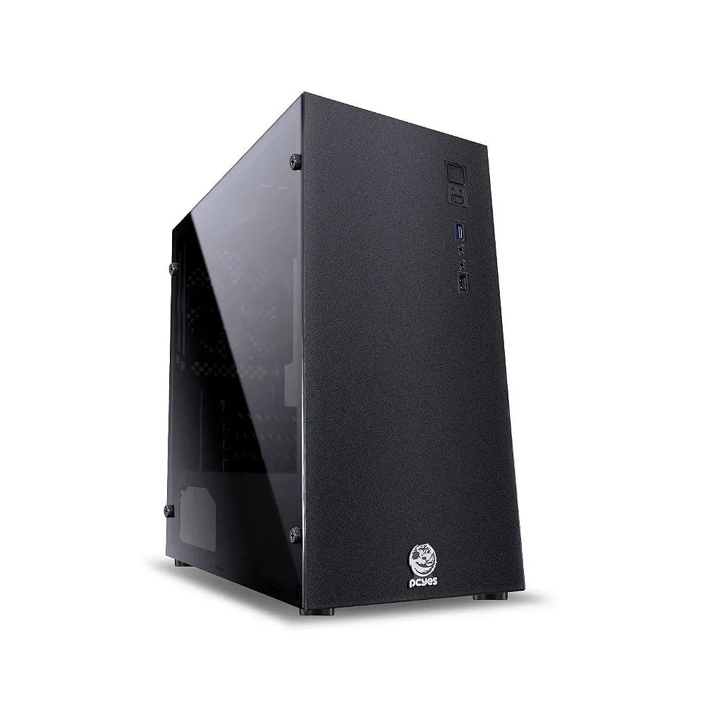 Gabinete PcYes Terra Lateral Acrilica S Fonte - TERPT2FCA