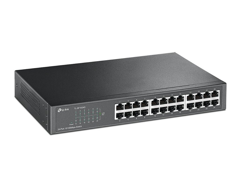 Switch de Mesa Tp-Link 24 Portas 10/100 - TL-SF1024D