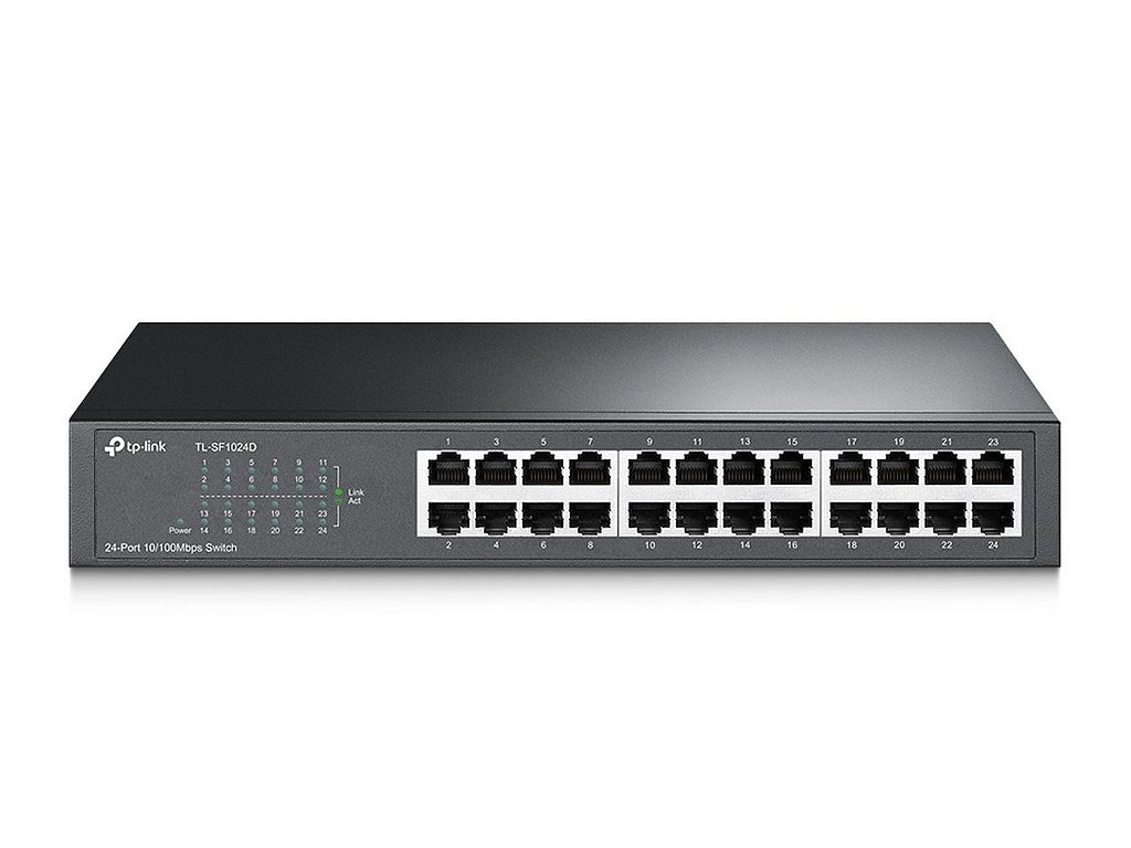 Detalhes de Switch de Mesa Tp-Link 24 Portas 10/100 - TL-SF1024D