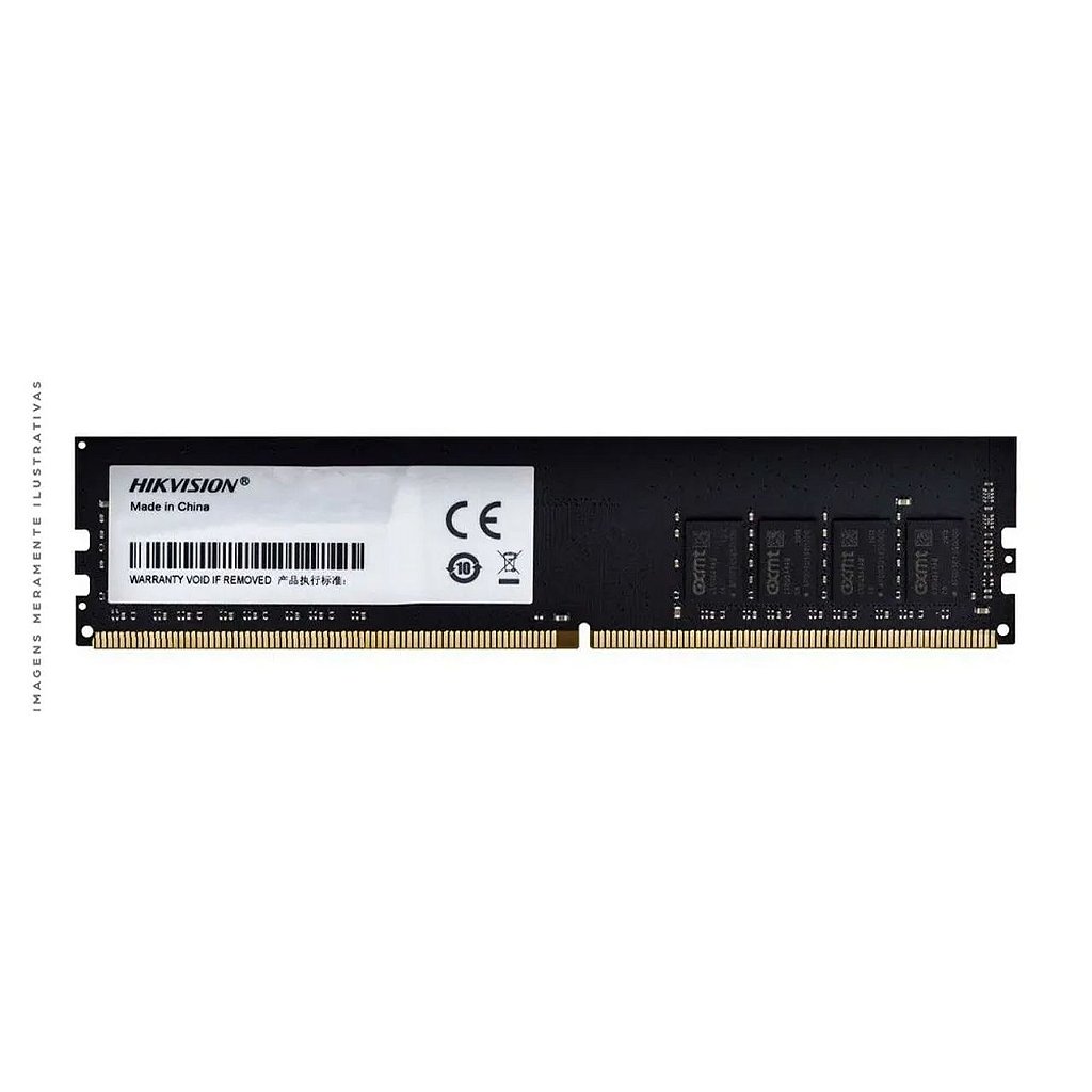 Detalhes de Memória Ram Hikvision U1 4GB DDR3 1600Mhz 1.5v Desktop