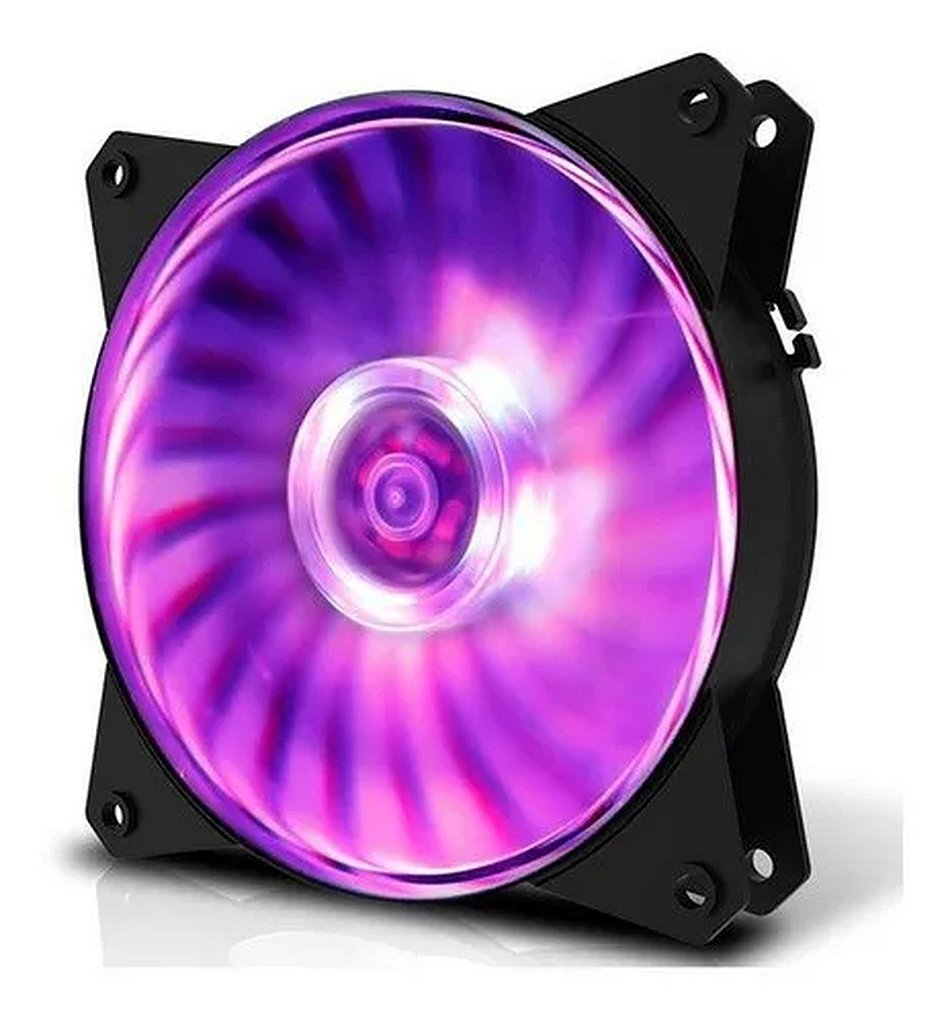 Detalhes de Cooler FAN MasterFan MF120L RGB 120MM R4-C1DS-12FC-R1