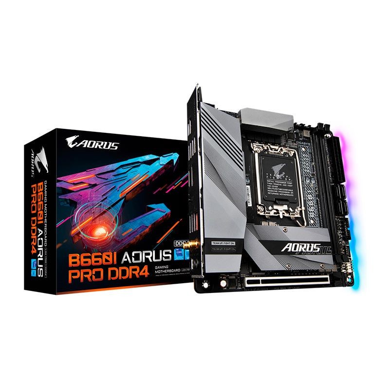 Placa Mãe Gigabyte B660I Aorus Pro DDR4 LGA1700 Mini-ITX