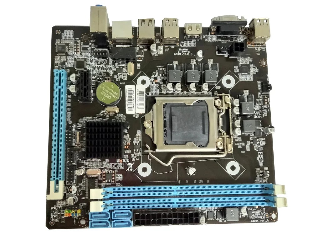 Placa mãe BrazilPC Intel H61 LGA 1155 ddr3 HDMI - BPC-H61M-T