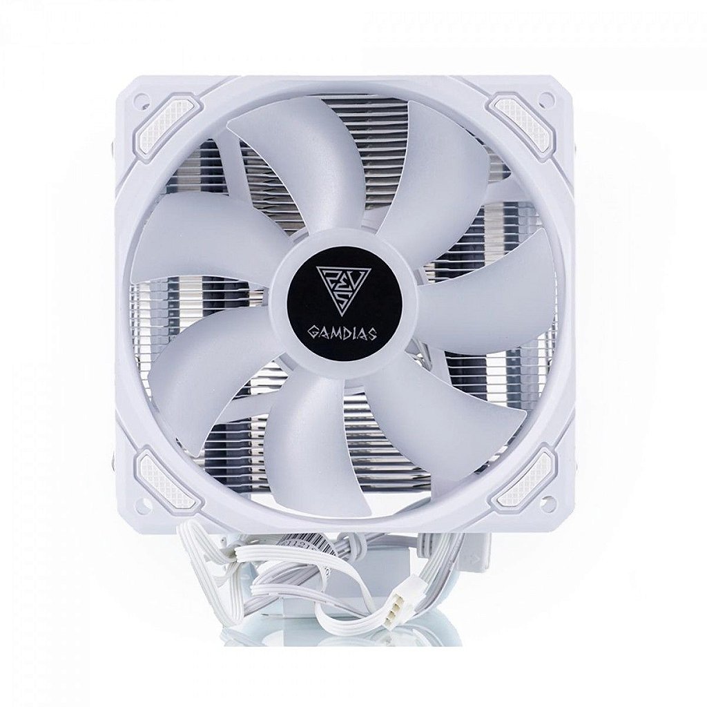 Detalhes de Cooler Processador Gamdias Boreas E1-410 White E1-410-WH