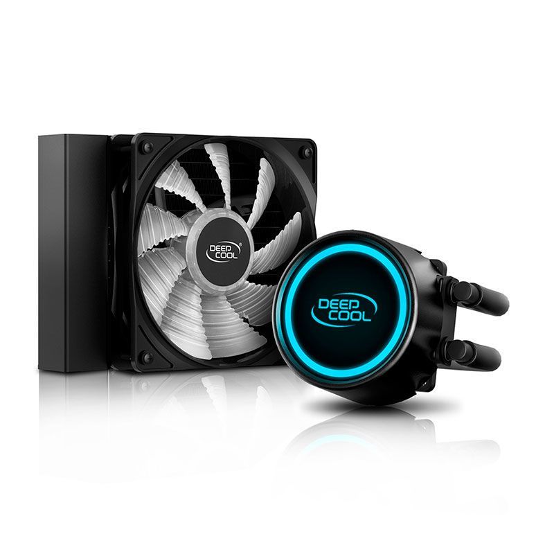 Detalhes de Water Cooler DeepCool Gammaxx L120T Blue 120mm LED Azul