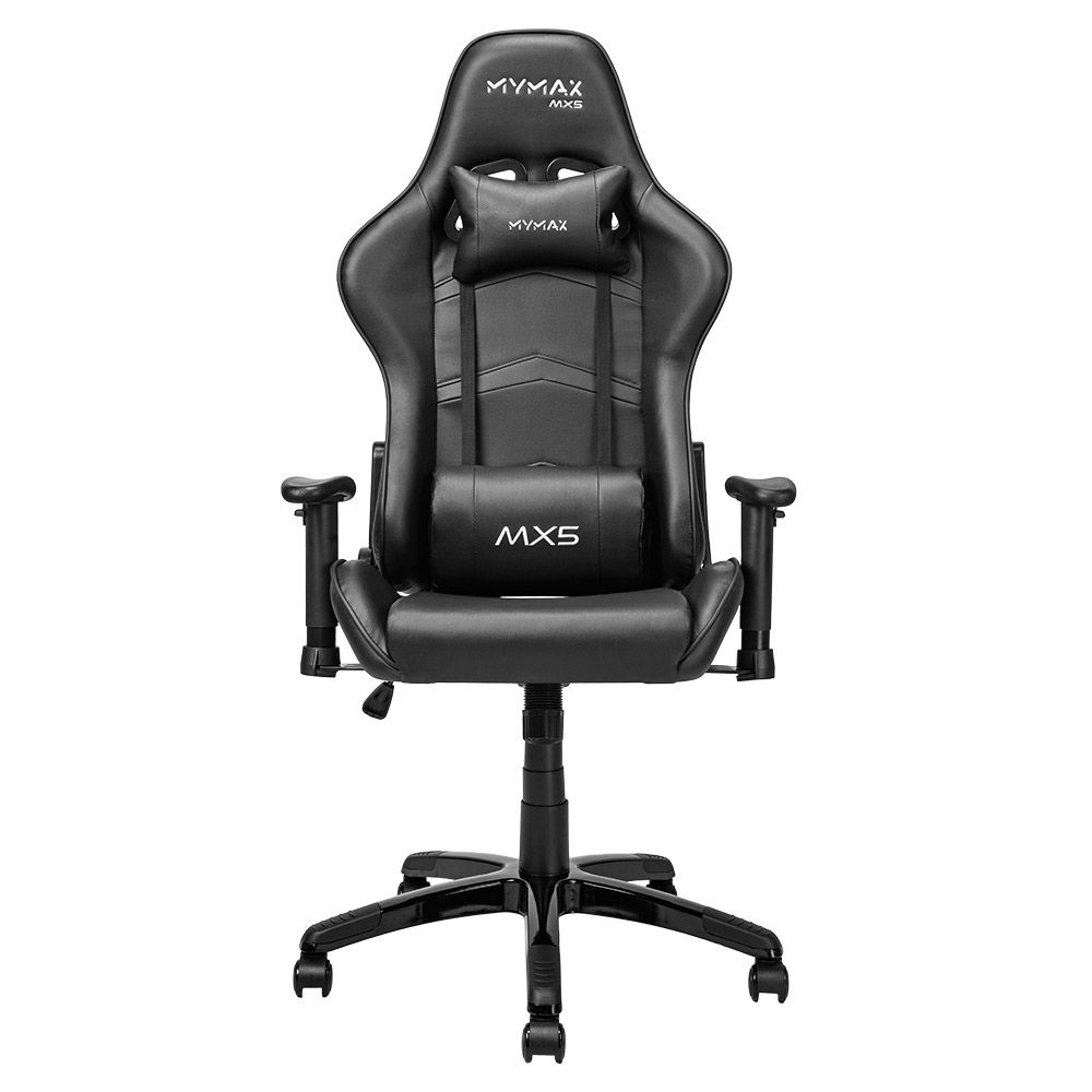 Detalhes de Cadeira Gamer MyMax MX5 Giratória Reclinável 180° Preta - MGCH-MX5BK