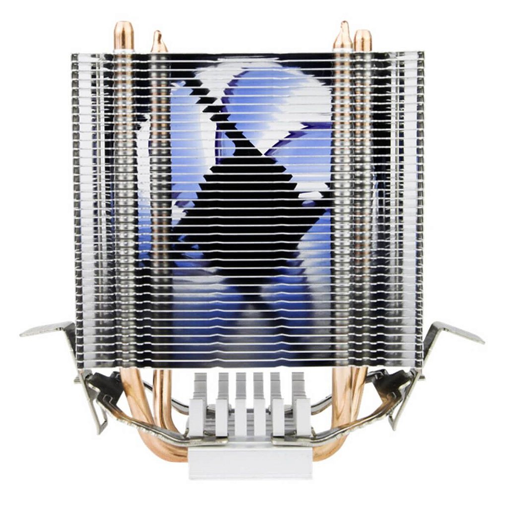 Detalhes de Cooler Gamer Universal Bluecase Intel/AMD LED BLUE BCG-05UCB
