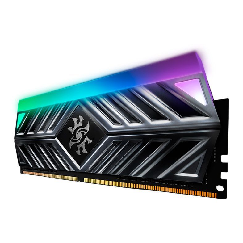 Detalhes de Memória XPG Spectrix D41 RGB 8GB 3200MHz DDR4 CL16 Preto - AX4U32008G16AST41