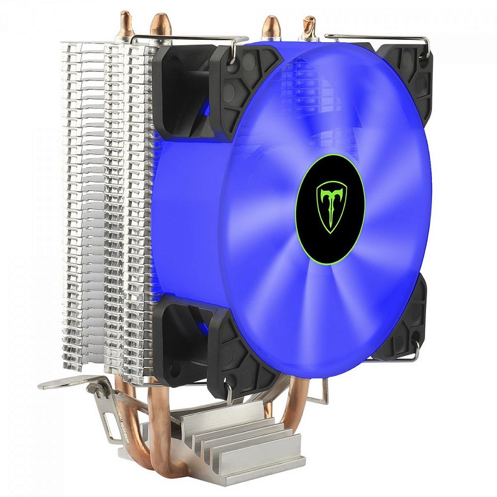 Detalhes de Cooler p/ Processador T-Dagger IdunB LED Azul Intel/AMD 90mm