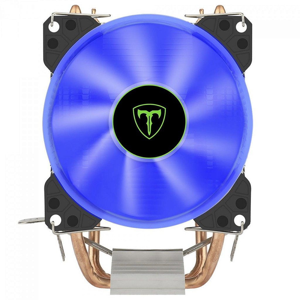 Cooler p/ Processador T-Dagger IdunB LED Azul Intel/AMD 90mm
