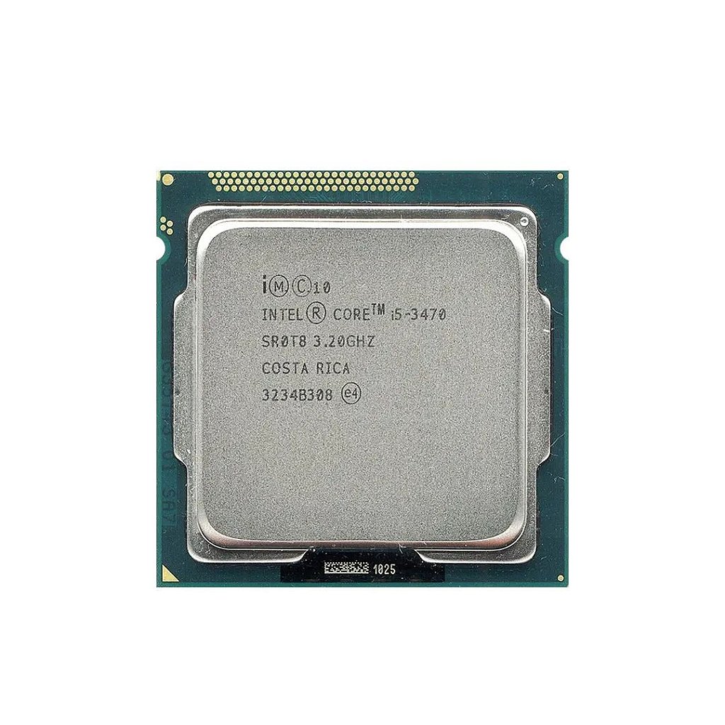 Detalhes de Processador Intel Core I5-3470 4 cores 3.2GHZ 6MB 1155 OEM