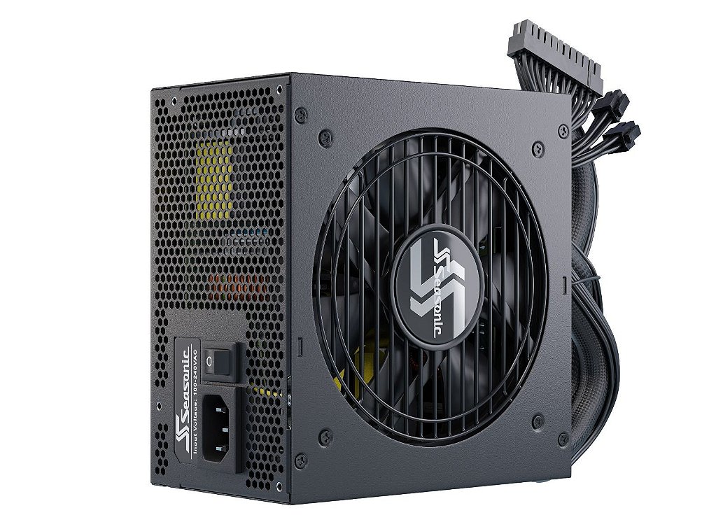 Detalhes de Fonte Seasonic Focus 750W 80 Plus Gold SemiModular ATX GM750