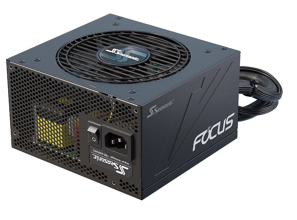 Fonte Seasonic Focus 750W 80 Plus Gold SemiModular ATX GM750