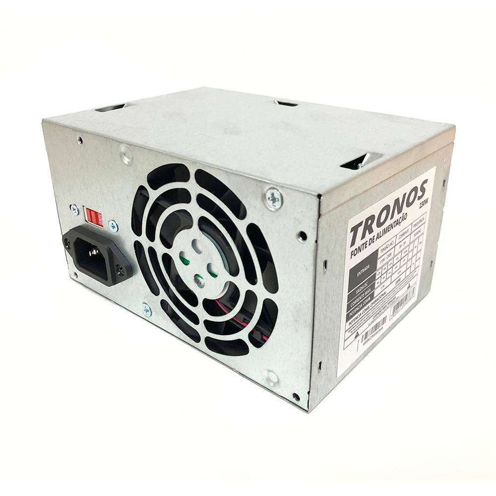 Fonte ATX 230W Tn-230 Tronos V1.2 24 Pinos
