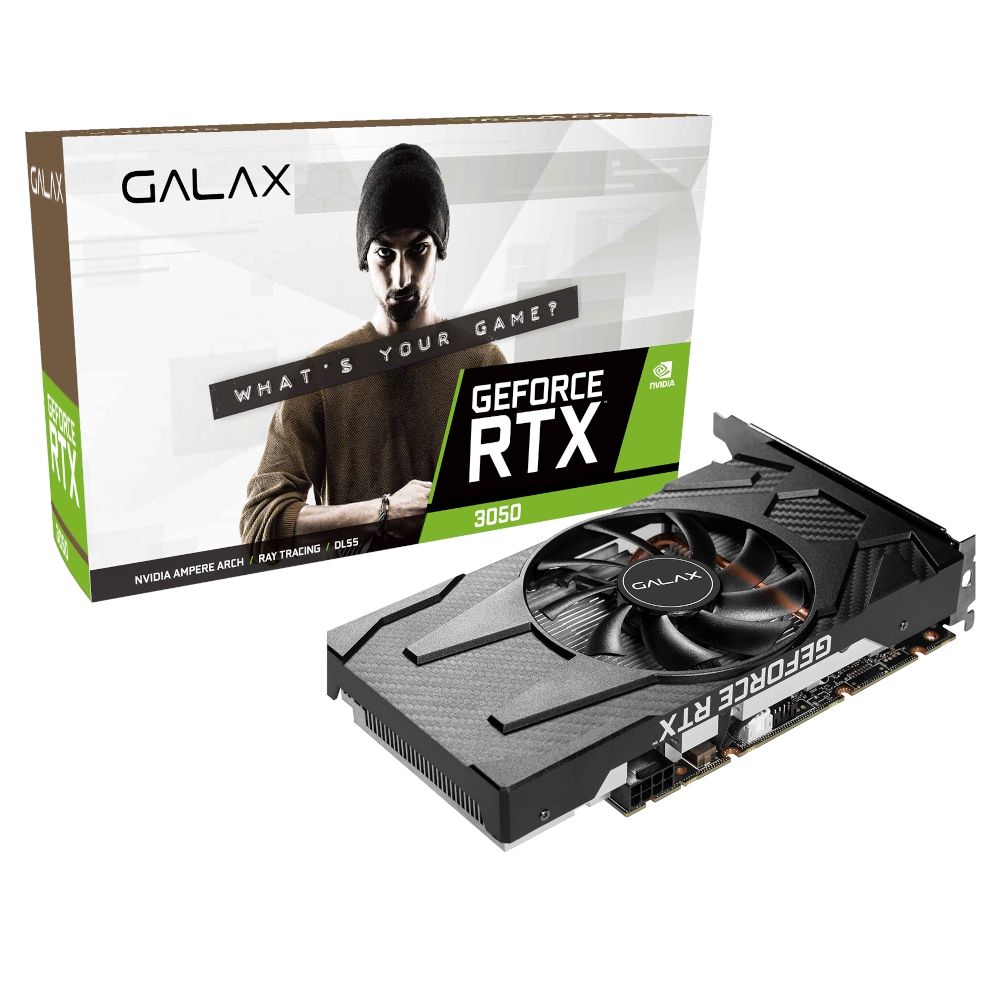 Placa Vídeo Nvidia RTX 3050 8GB Ray Tracing 8GB GDDR6 Click
