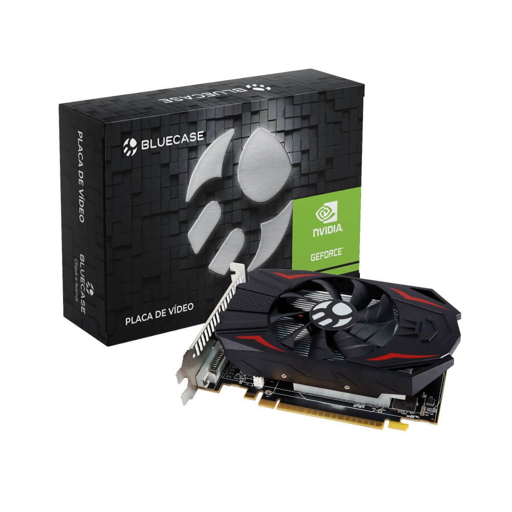Detalhes de Placa de Vídeo Bluecase Geforce GTX 750TI 2gb Gddr5 128 Bits