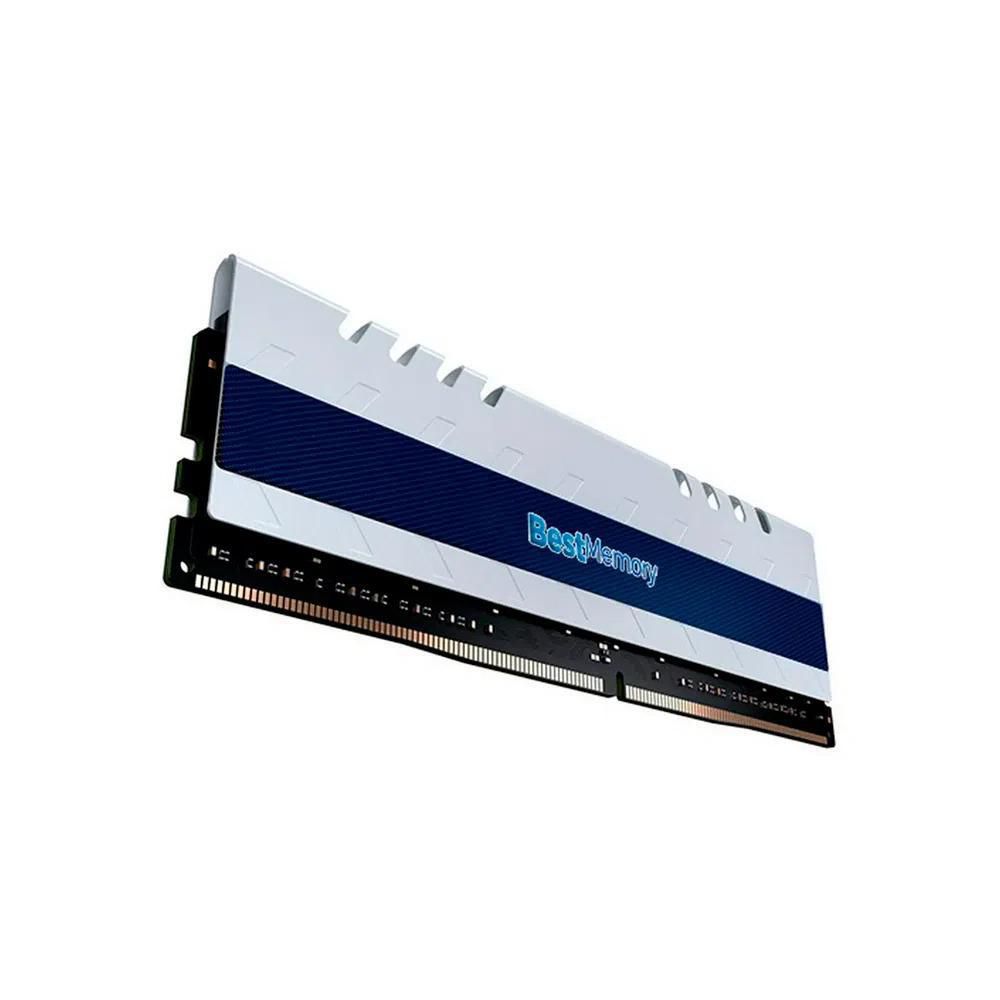 Memória Ram 16GB DDR4 RGB 3200Mhz Best Memory Branca