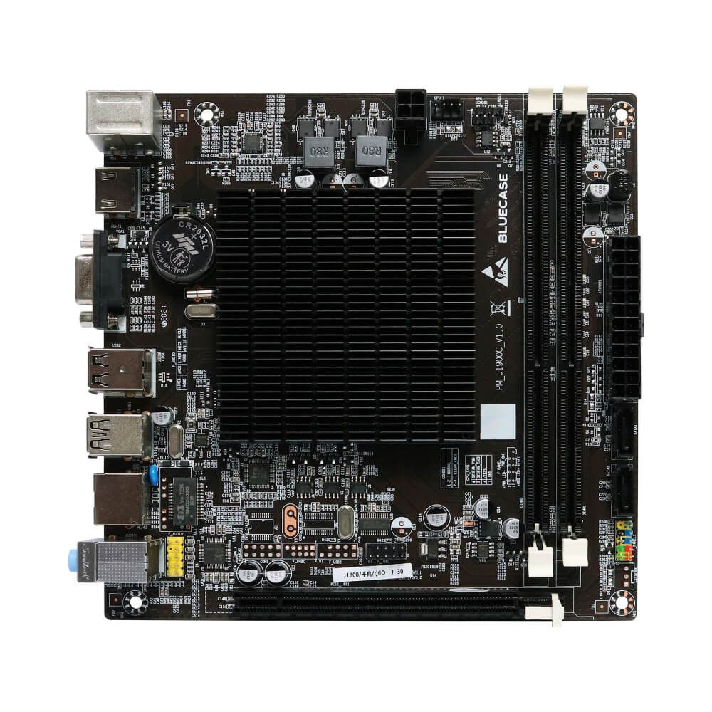 Detalhes de Placa Mãe Bluecase DDR3 Celeron J1800 Gigabit USB 3.0 HDMI - BMB1800-D2HGU