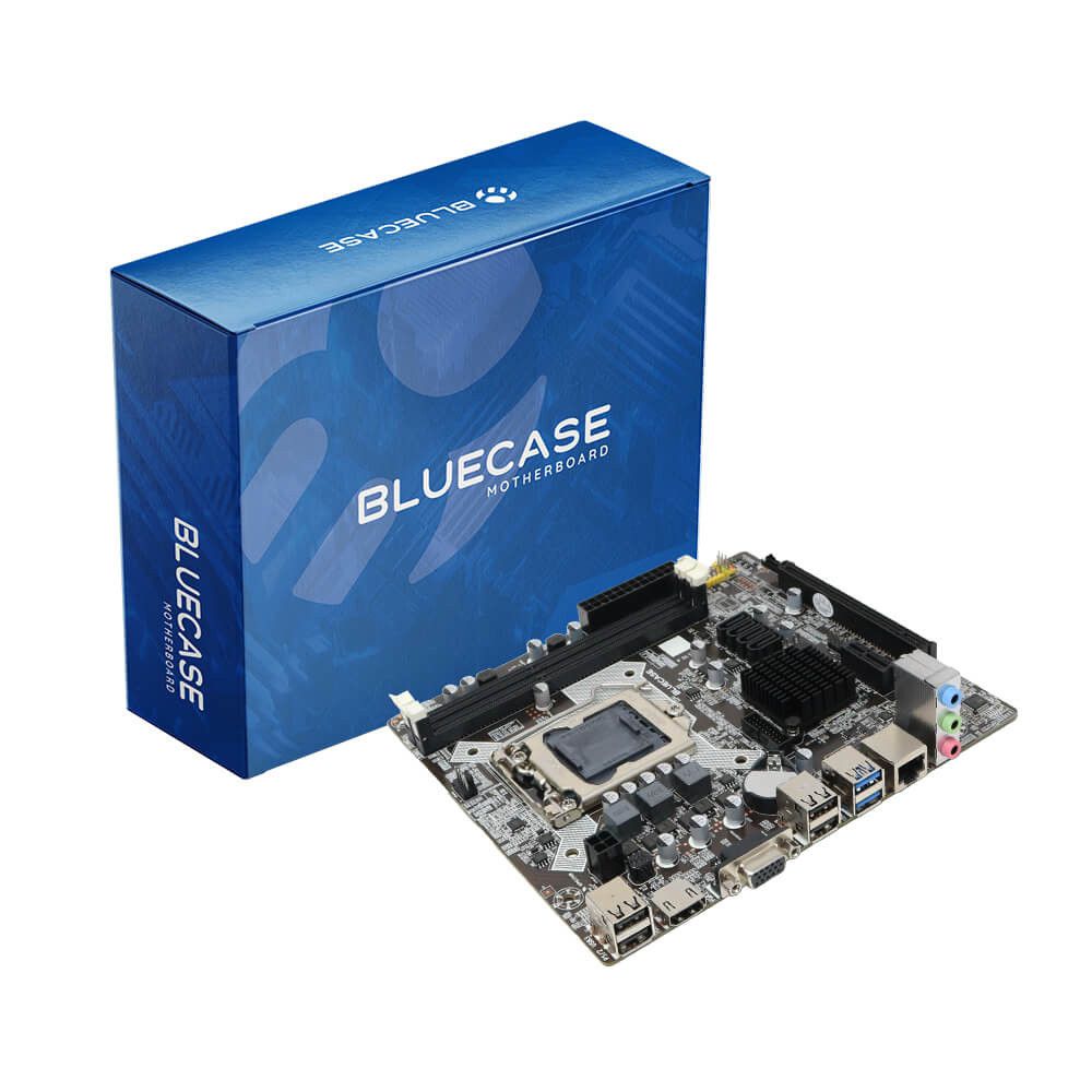 Placa mãe Bluecase BMBH81-D3HGU Intel LGA 1150 DDR3 Rede 1000