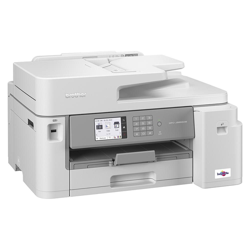 Detalhes de Multifuncional Brother Jato Colorida Wifi MFCJ5855DW A3 110V