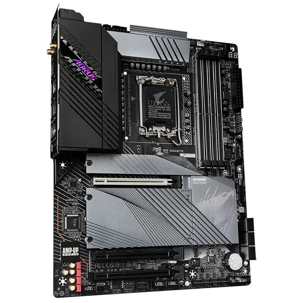 Detalhes de Placa Mãe Gigabyte Intel Z690 Aorus Pro LGA1700 ATX DDR4 