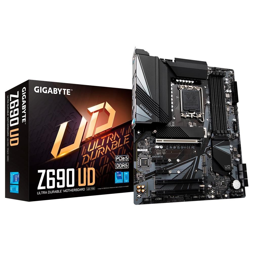 Placa Mãe Gigabyte Z690 UD LGA1700 ATX DDR4 M.2 NVME rev 1.0