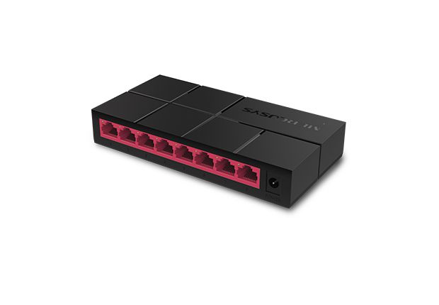 Detalhes de Switch Gigabit Não Gerenciável Mercusys 8 Portas RJ45 MS108G