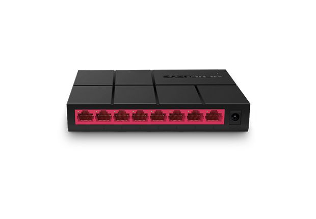 Switch Gigabit Não Gerenciável Mercusys 8 Portas RJ45 MS108G