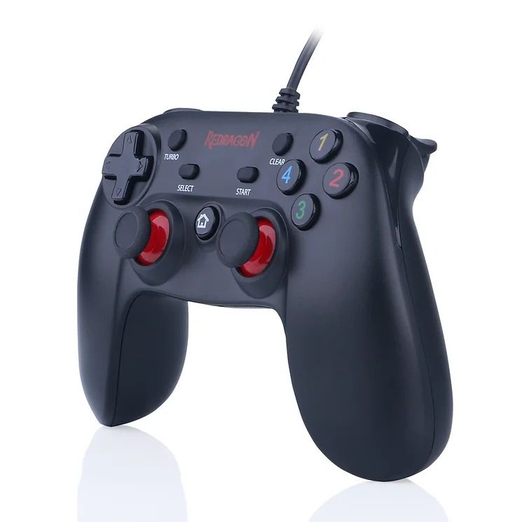 Controle Gamer para PC PS3 USB 2.0 Redragon Saturn - G807