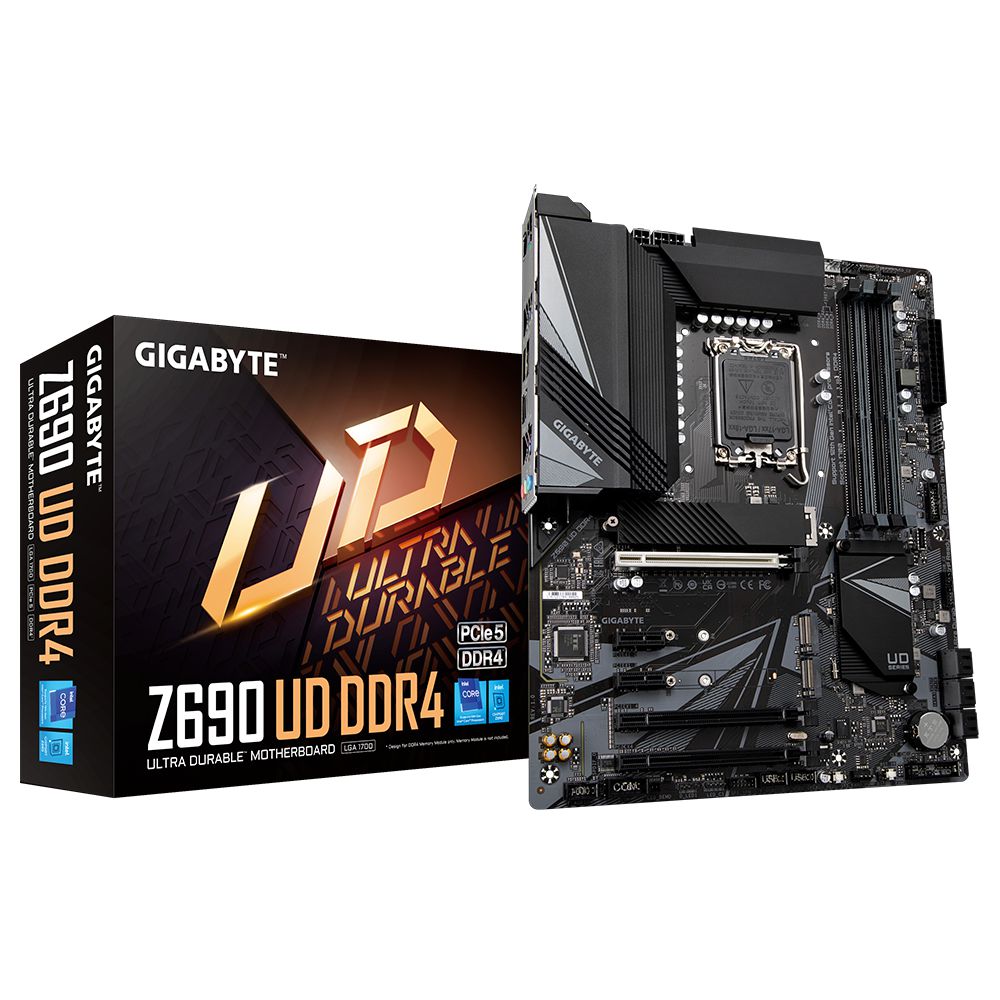 Placa Mãe Gigabyte Z690 UD LGA1700 ATX DDR4 M.2 NVME rev 1.0