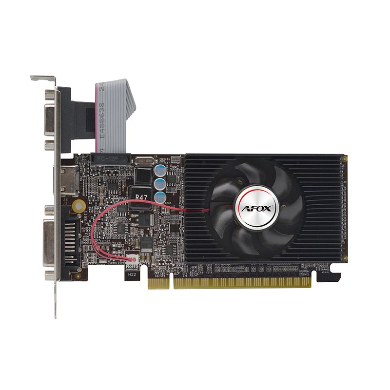 Placa de Vídeo Afox GT 610 2GB GDDR3 64Bit AF610-2048D3L7-V6