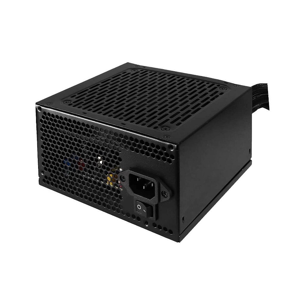 Detalhes de Fonte Gamer ATX 500W Bluecase c/ Cabo BiVolt - BLU500-EPFC