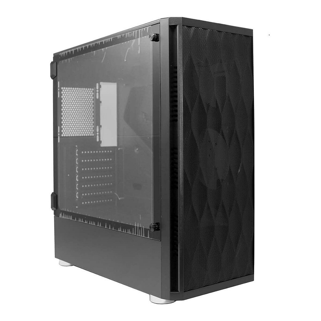 Detalhes de Gabinete Gamer ATX BG-025 Mesh Preto USB 3.0