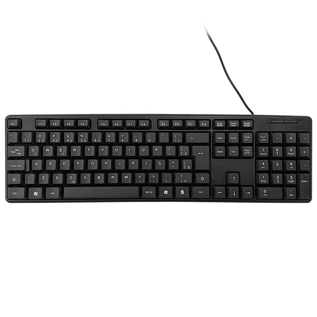 Detalhes de Kit Office 2 em 1 Mouse e Teclado Standard C/ fio - KS168241