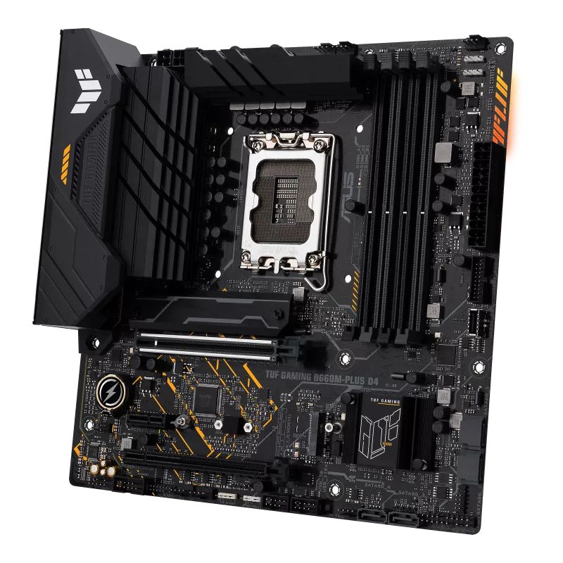 Placa Mãe Asus Tuf Gaming B660M Plus D4 B660 Intel Lga 1700 