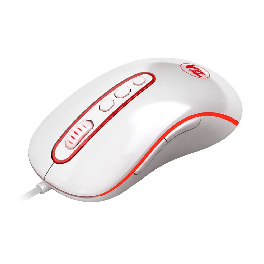 Detalhes de Mouse Gamer Redragon Phoenix 2 White 9 Botões RGB M702W-1W