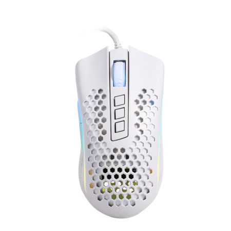 Detalhes de Mouse Gamer Redragon StormElite White 8 Botões RGB M988W-RGB