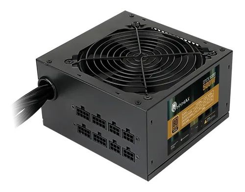 Detalhes de Fonte Mymax ATX 500W Modular 80 Plus Bronze (MPSU/FP500W)
