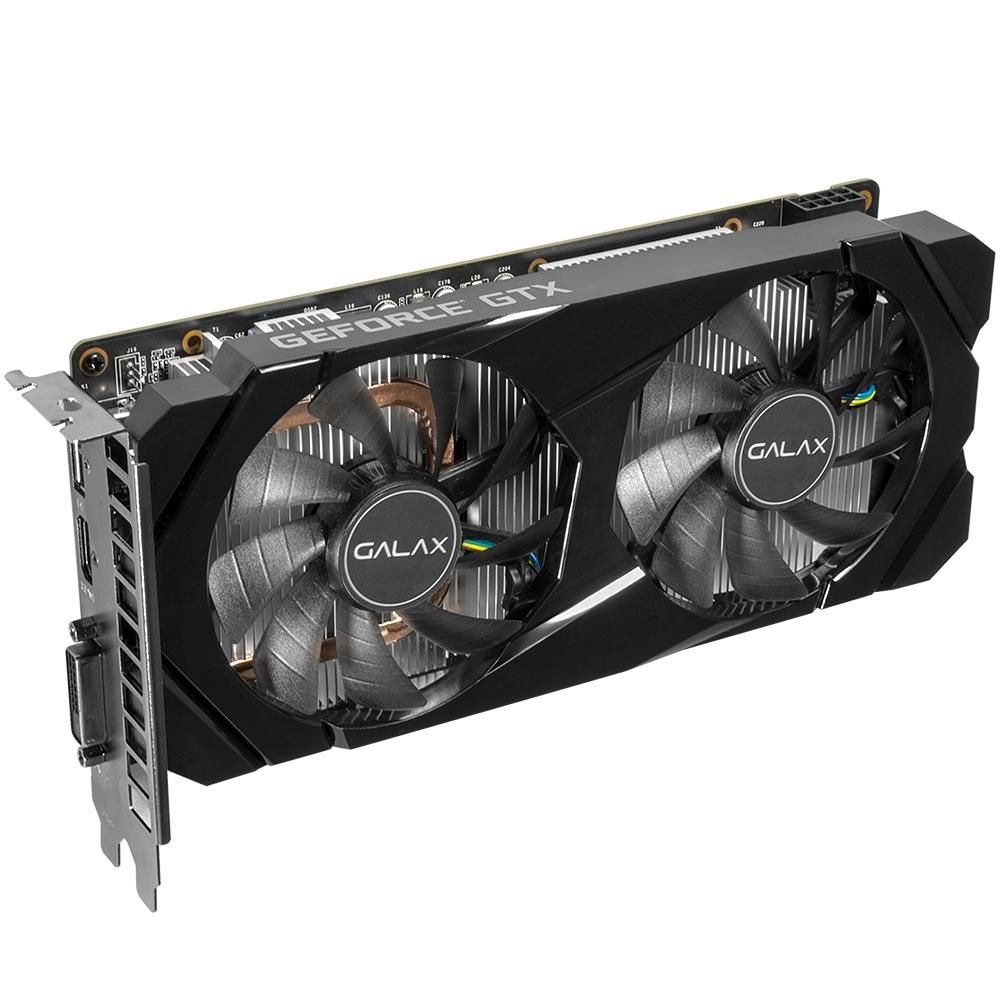 Detalhes de Placa de Vídeo Galax GeForce GTX 1660ti 1-Click OC 6GB GDDR6