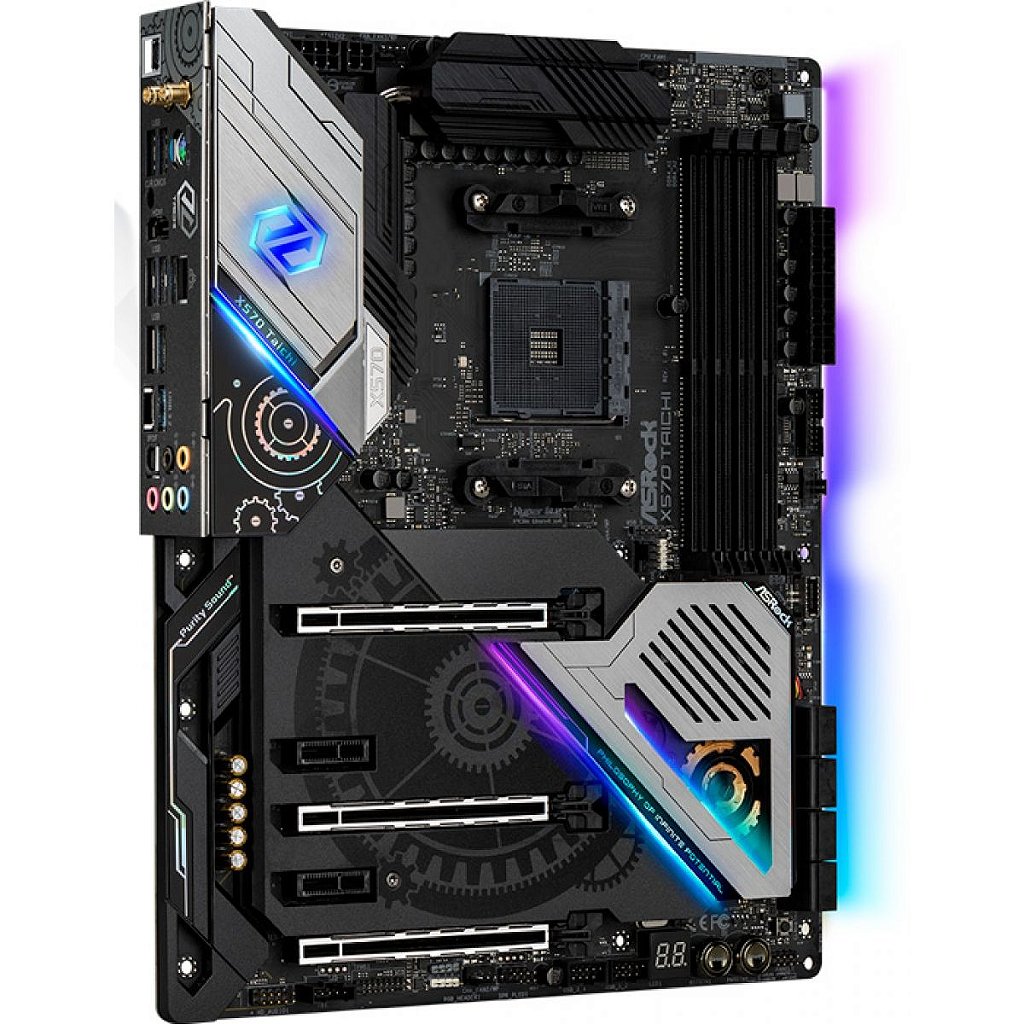 Detalhes de Placa Mãe Gamer ASRock X570 Taichi AMD AM4 X570 DDR4