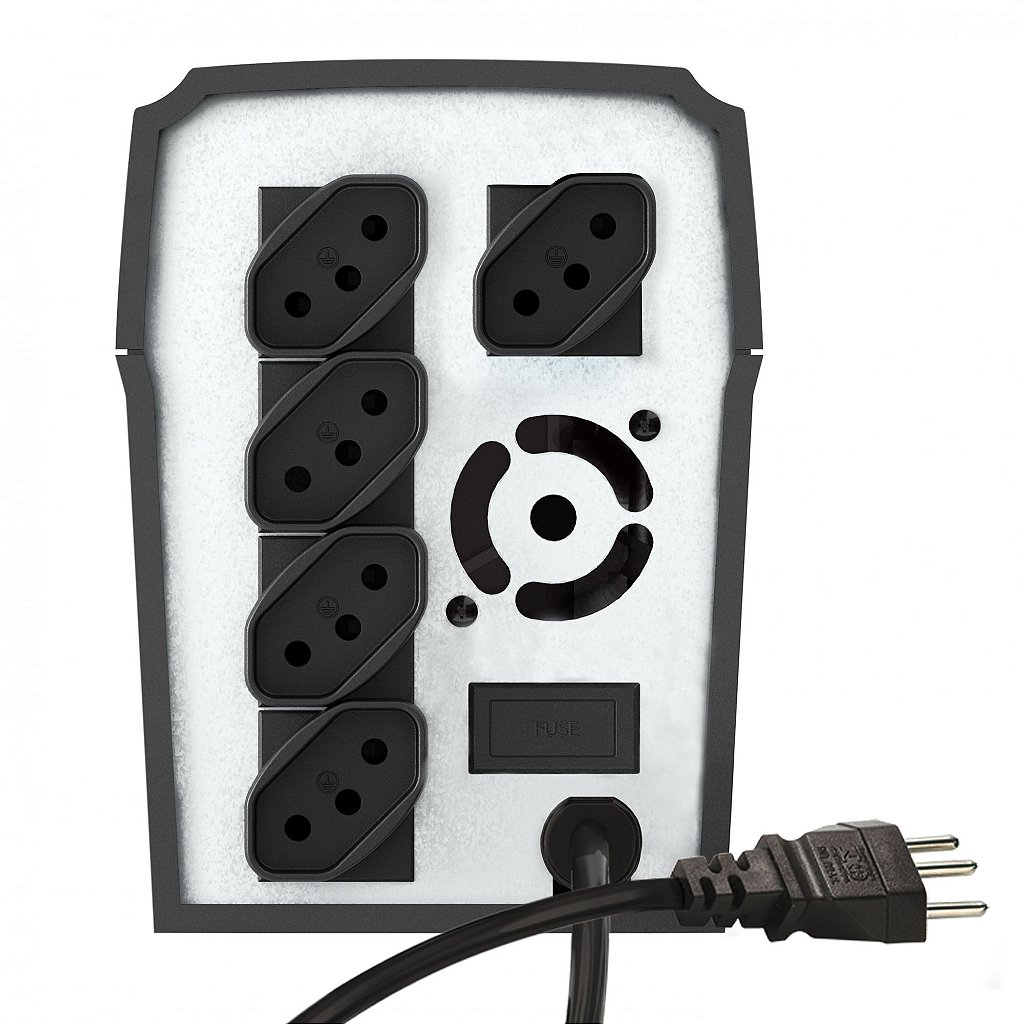 Detalhes de Nobreak SMS New Station 700Va 5 Tomadas Monovolt 115V 27916