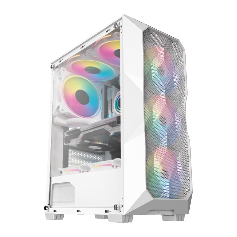 Detalhes de Computador Gamer AMD Ryzen 7 5700X, SSD 500GB Nvme, 16GB DDR4 RGB, 500W, RTX 4060