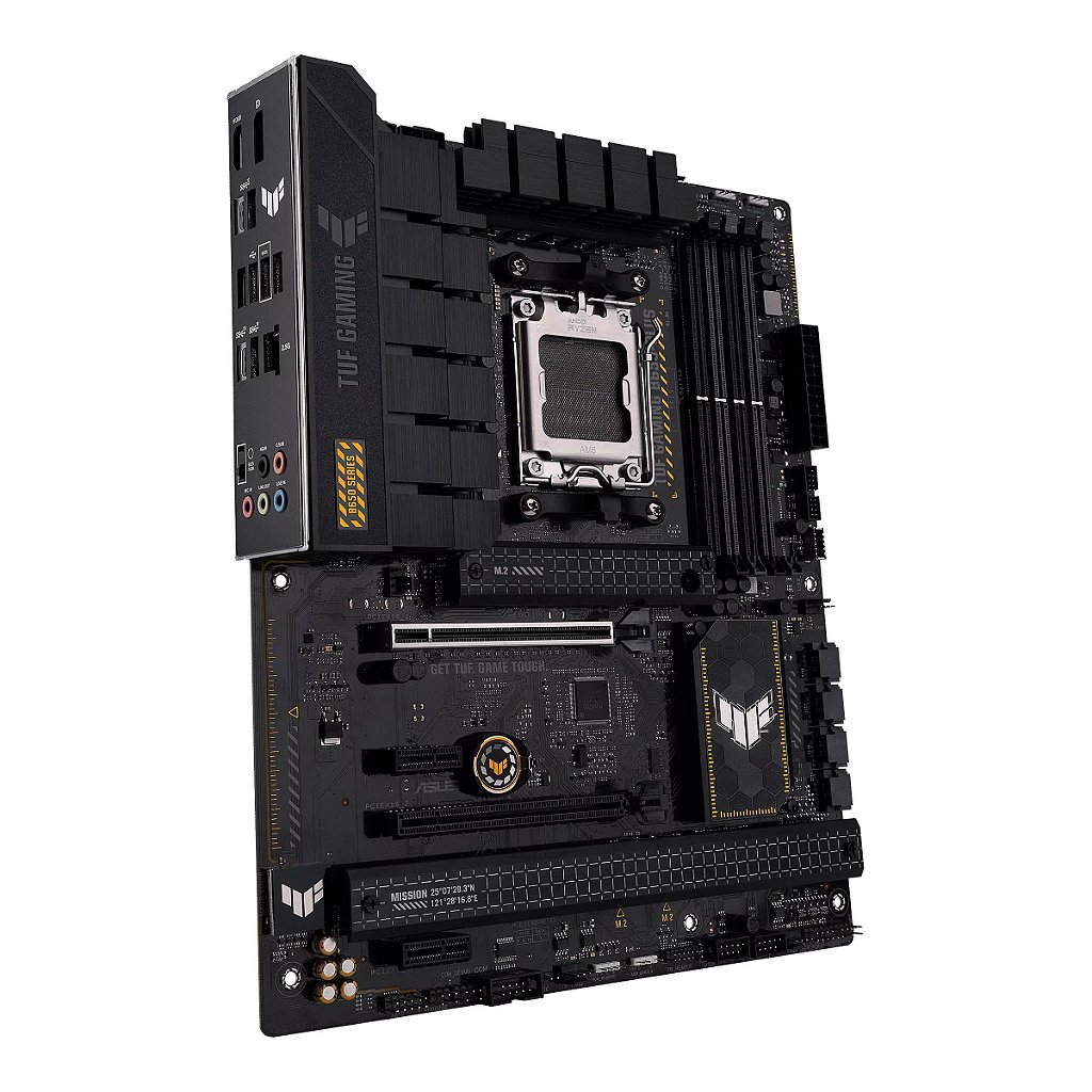 Placa mãe B650 Plus Asus TUF Gaming DDR5 AM5 para AMD Ryzen 7000