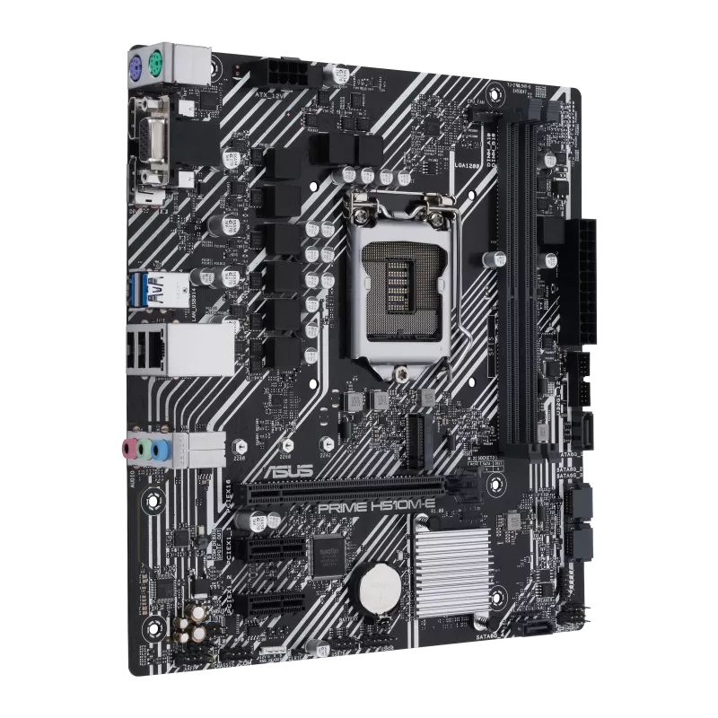 Detalhes de Placa Mãe Asus Prime H510M-E Chipset H510 Intel LGA 1200 mATX DDR4